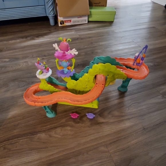 Littlest Pet Shop Fairies Fairy Fun Rollercoaster Playset lot bundle - Picture 13 of 15